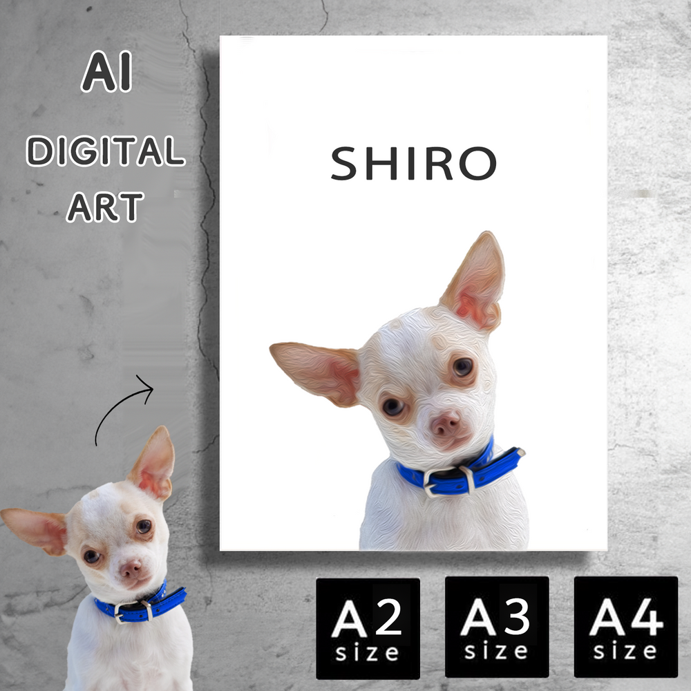 【ポスターのみ】AI DIGITAL ART